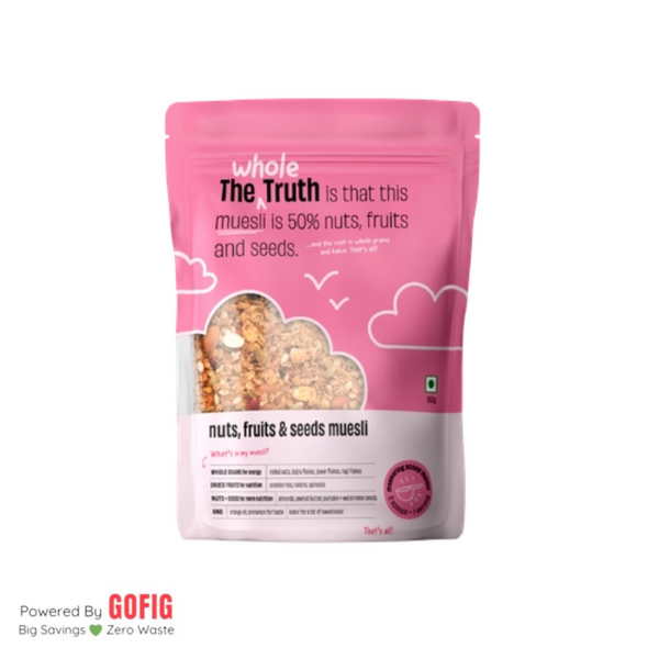 TWT Nuts, Fruit & Seeds Muesli (350 g)