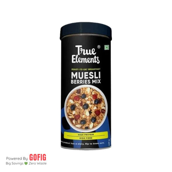True Elements Muesli Berries Mix (400gm)