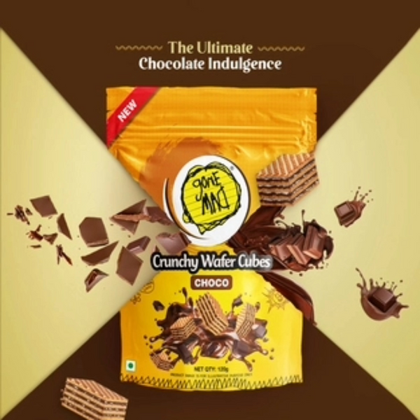Gone Mad Choco Wafer Cube (40 g) - Pack of 2