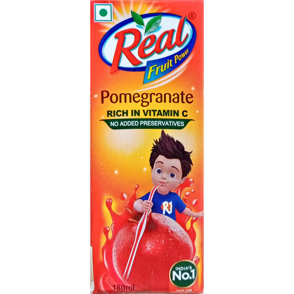 Real Pomegranate Fruit Juice (180 ml)