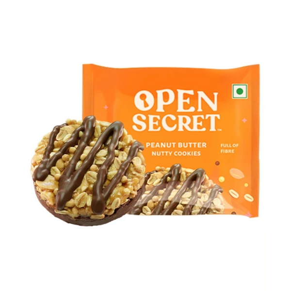 Open Secret Peanut Butter Nutty Cookies 2 Pcs (25 g)