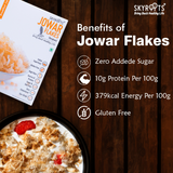 SkyRoots Jowar (Sorghum Millet) Flakes(250 g)-3