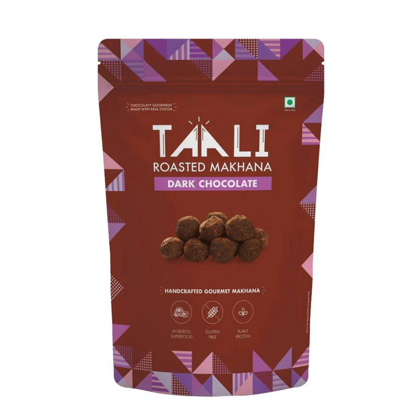 Taali Dark Chocolate Roasted Makhana (75 g)-1