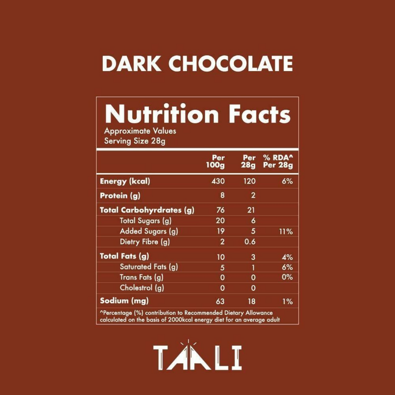 Taali Dark Chocolate Roasted Makhana (75 g)-4