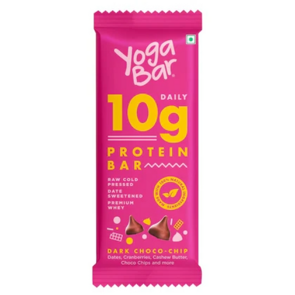 Yoga Bar 10g Protein Bar Dark Choco Chip (50 g)