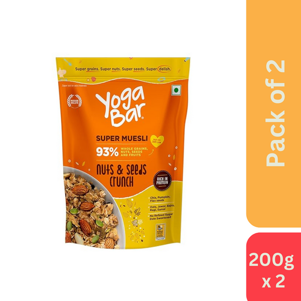 Yoga Bar Muesli Nuts & Seeds Crunch (200 g)