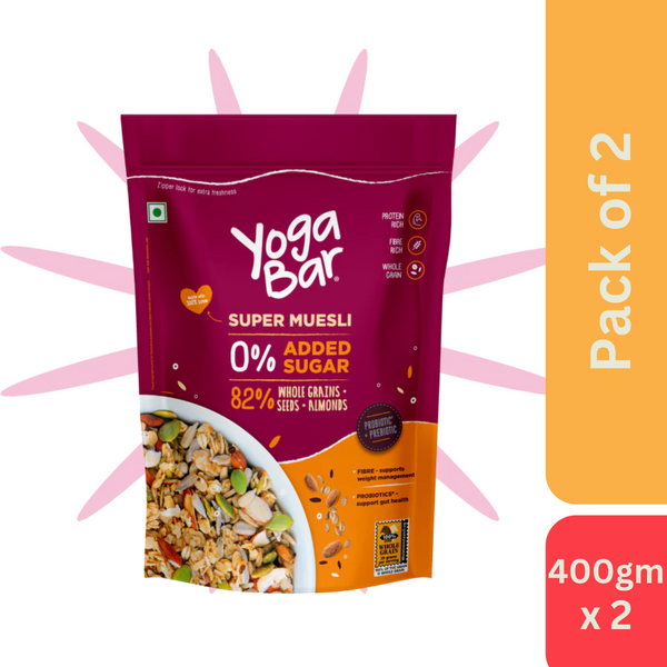 Yoga Bar Super Muesli No Added Sugar (400 g)