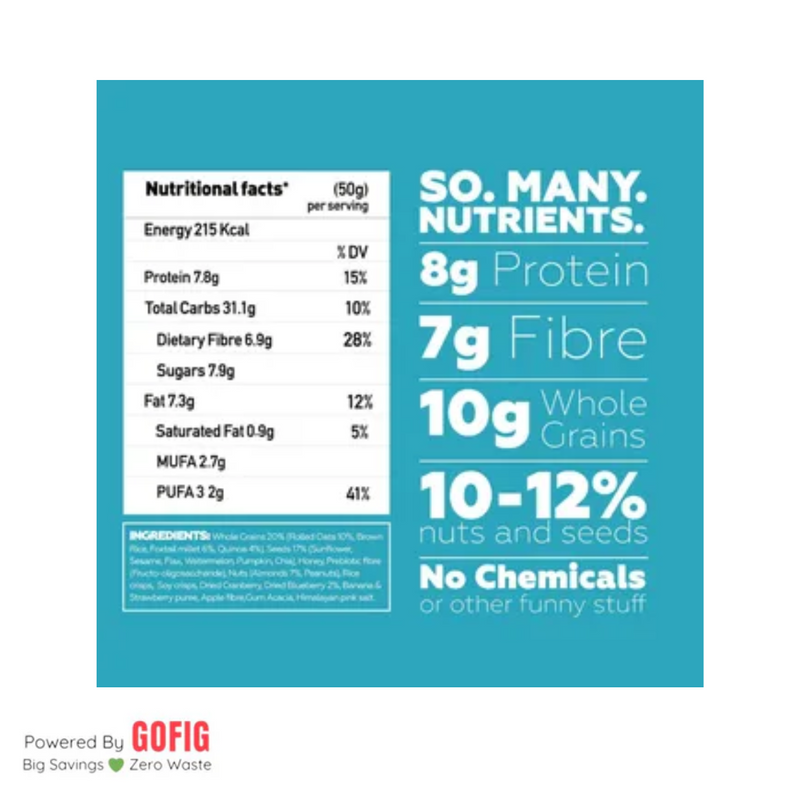 Yoga Bar Blueberry Pie Breakfast Bar (45 g) - Pack of 4