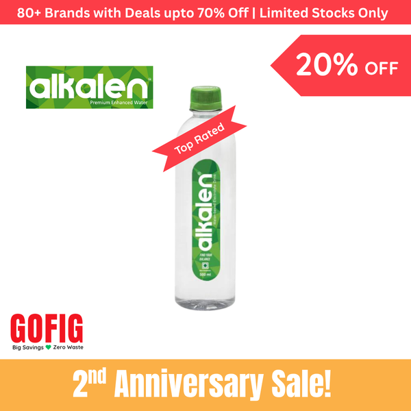 Alkalen - Water Based Electrolyte Drink (500 ml) - Pack of 24