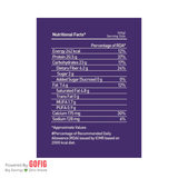 CaliBar All in 1 Variety Pack of 6 Bars - Almond Choco, Cookie Crunch, Banana Binge, Roasted Coffee Bean, Berry Almond & Choco Blueberry (Pack of 6)