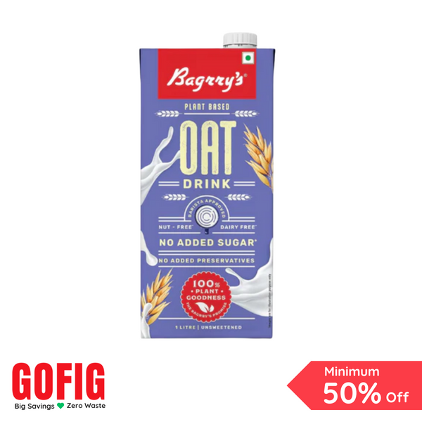 Bagrrys Plant Based Oat Drink (1000 ml)