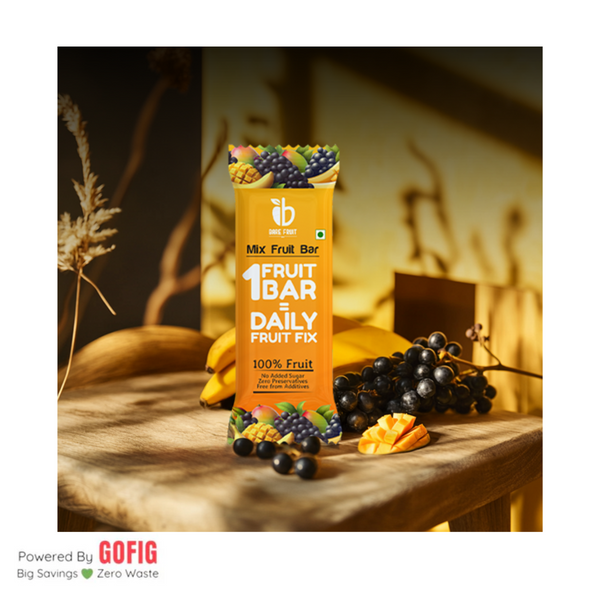 Bare Fruit Mix Fruit Bar – Mango 6 Bars (150 g)