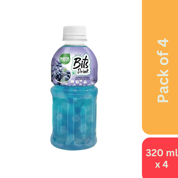 NATA NUTRICO Bits Drink - Blueberry Flavoured (320 ml)