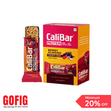 CaliBar Berry Almond Crispy Bar - 10g Protein Bar - Pack of 6