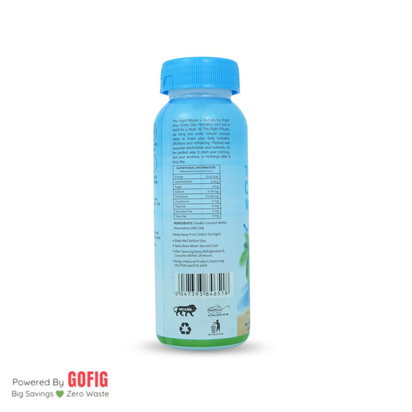 The Right Rituals Tender Coconut Water (200 ml) - Pack of 24