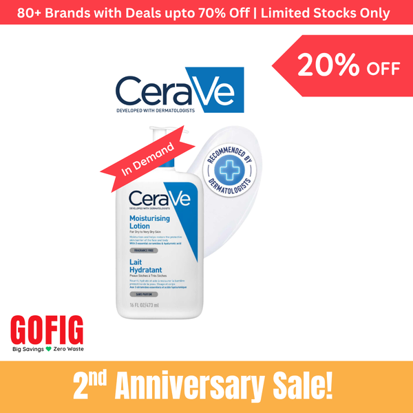 CeraVe Daily Moist Lotion (473 ml)