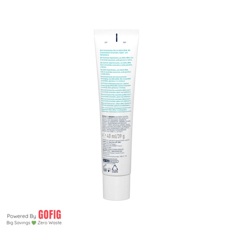 CeraVe Blemish Control Gel (40 ml)
