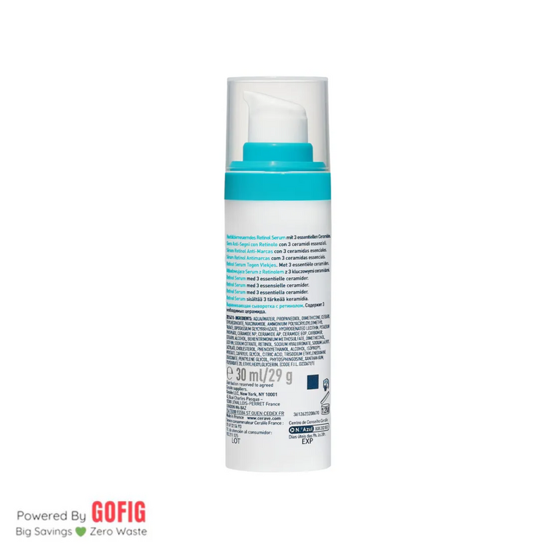 CeraVe Resurfacing Retinol Face Serum (30 ml)