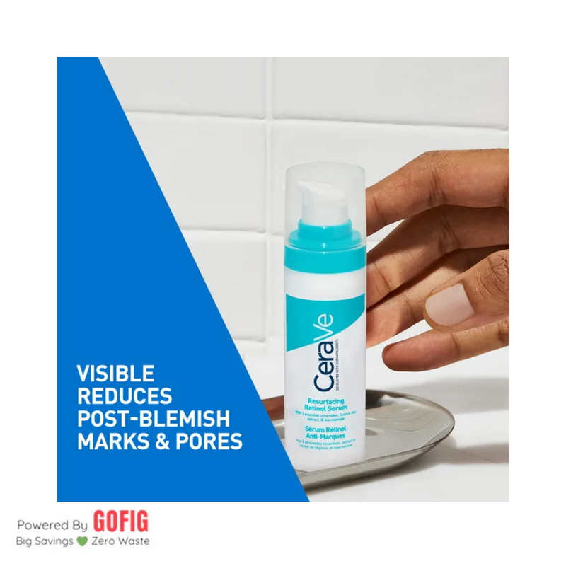 CeraVe Resurfacing Retinol Face Serum (30 ml)