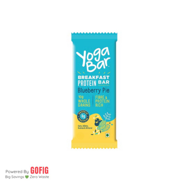 Yoga Bar Blueberry Pie Breakfast Bar (45 g) - Pack of 4