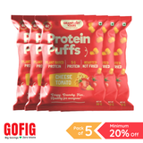 Grainfully Yours Cheese Tomato Puffs (30 g) - Pack of 5