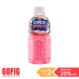 DOBRA Coco Poco Flavored Drink with Nata de Coco (320 ml) - Pack of 2