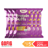 Grainfully Yours Cream & Onion Puffs (30 g) - Pack of 5