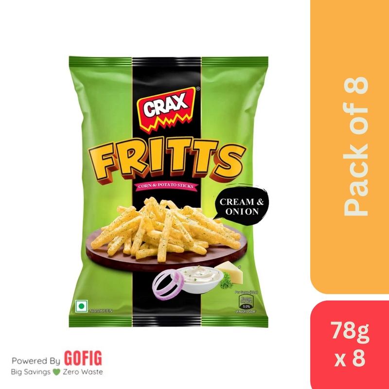 Crax Fritts Cream & Onion (78 g)