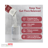 Happy Cultures Well Bowel-Ed | 5 Digestive Fiber+Probiotics | Gut Health, Constipation, Weight Control | 15 sachets (80 g)