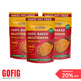 Kikibix Multigrain Bhujia Namkeen (100 g) - Pack of 3