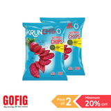 Krunchillo Beetroot Chips Mint Flavour (25 g) - Pack of 2
