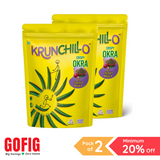 Krunchillo Crispy Okra (50 g) - Pack of 2