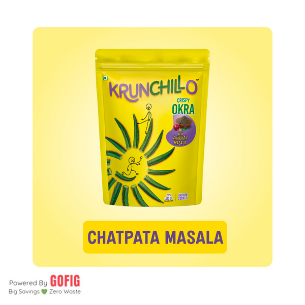 Krunchillo Crispy Okra (50 g) - Pack of 2