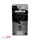 Lavazza Espresso Ristretto Nespresso Compatible Aluminium Capsules (57 g)