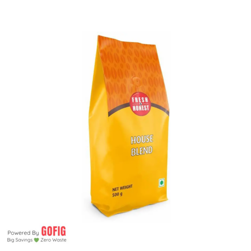 Lavazza Fresh & Honest House Blend, Roasted Coffee Beans (500 g)