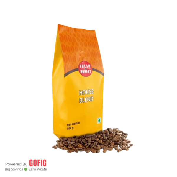Lavazza Fresh & Honest House Blend, Roasted Coffee Beans (500 g)