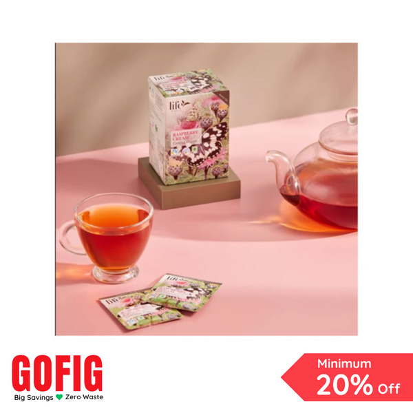 Life by Follis Raspberry Cream Black Tea (40 g)