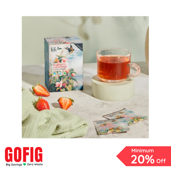 Life by Follis Sparkling Strawberry Black Tea (36 g)