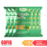 Grainfully Yours Lemon Pudina Puffs (30 g) - Pack of 5