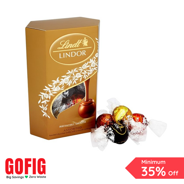 Lindt Lindor Smooth Melting Assorted Chocolates Cornet (200 g)