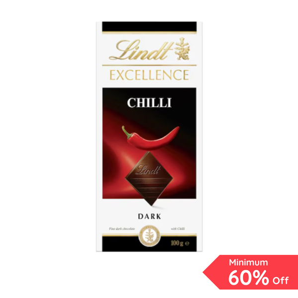 Lindt Excellence Chilli Dark Chocolate (100 g)