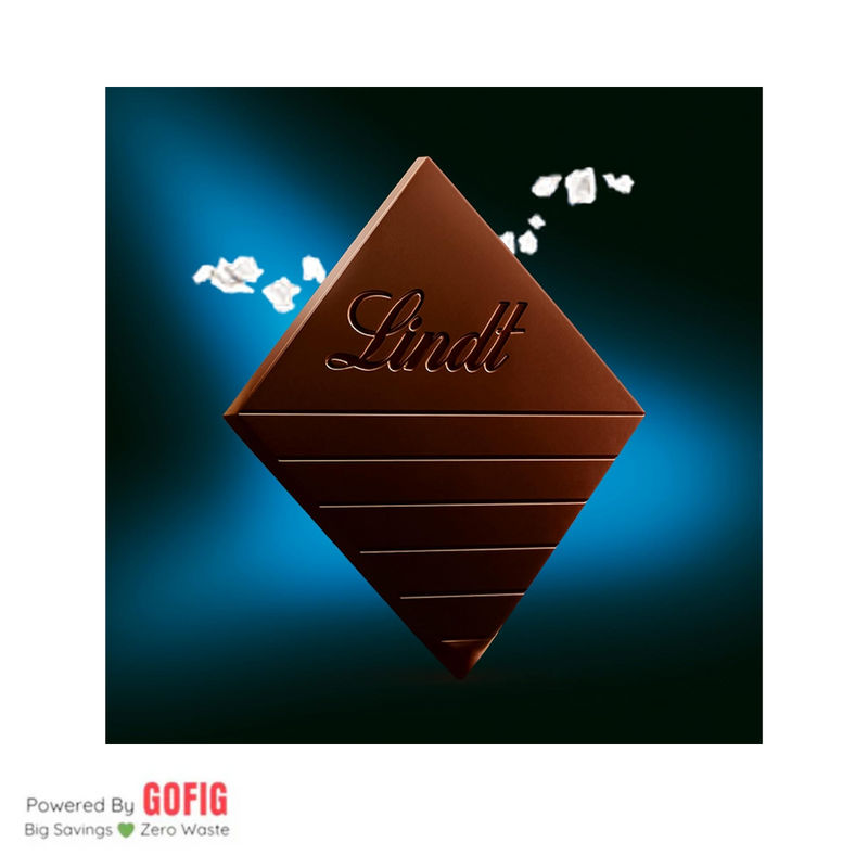 Lindt Excellence Dark Chocolate with a touch of Sea Salt (100 g)