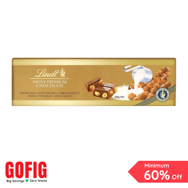 Lindt Gold Tablets Milk Hazelnut (300 g)