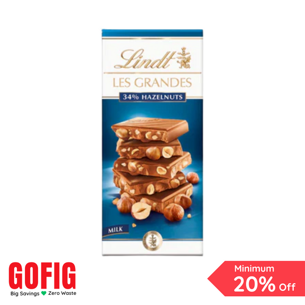 Lindt Grand Hazelnut Milk Chocolate (150 g)