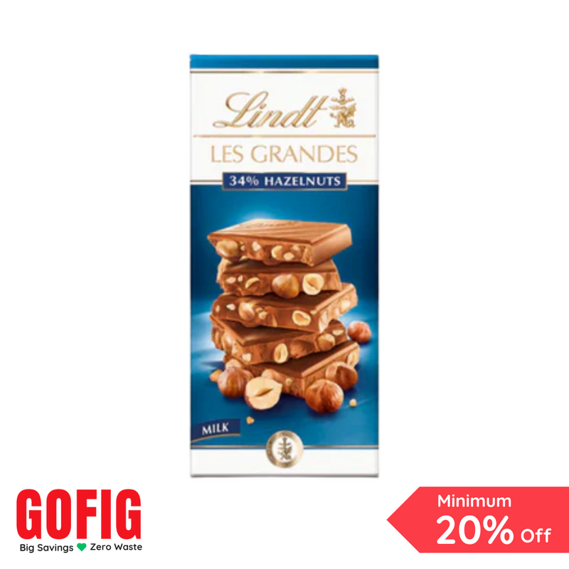 Lindt Grand Hazelnut Milk Chocolate (150 g)
