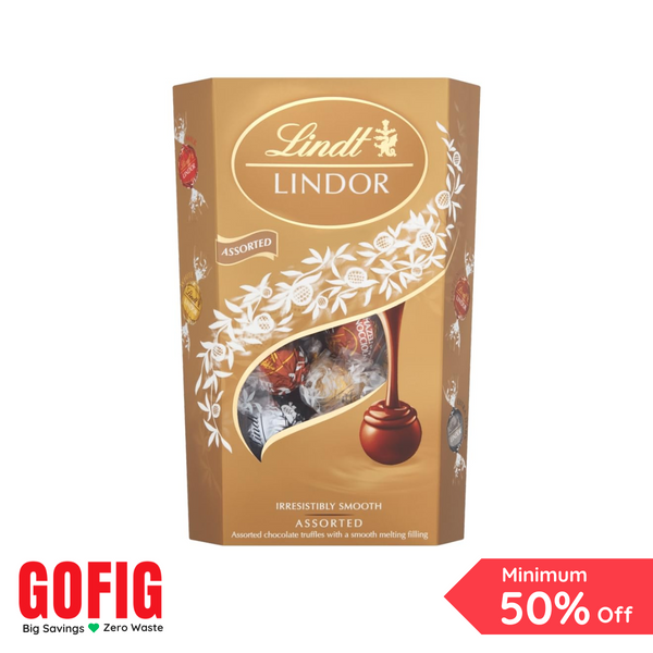 Lindt Lindor Smooth Melting Assorted Chocolates Cornet (337 g)