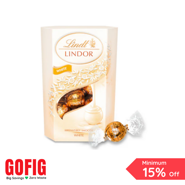 Lindt Lindor Cornet White (200 g)