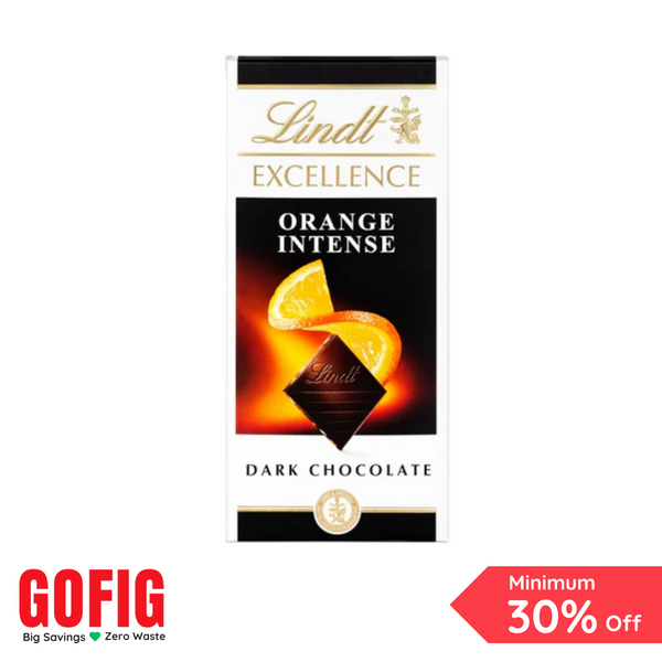 Lindt Excellence Orange Intense Dark Chocolate (100 g)