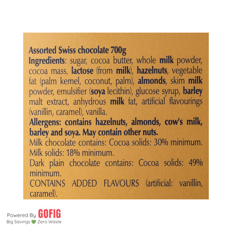 Lindt Napolitains Assorted Pack (700 g)