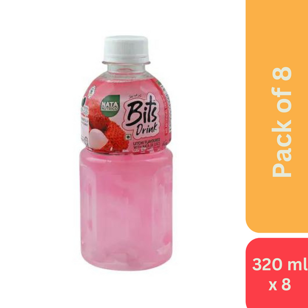 NATA NUTRICO Bits Drink - Lychee Flavoured (320 ml)